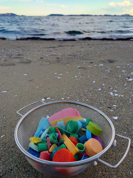 海のイブニングおそうじ画像