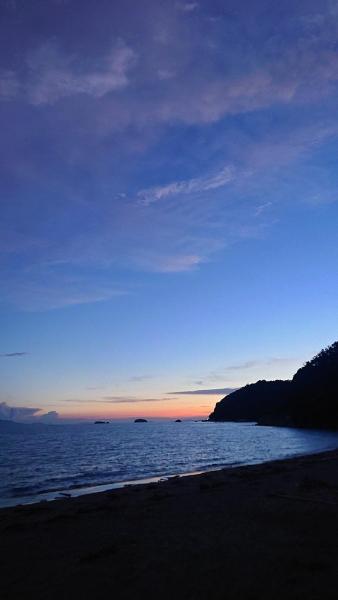 海のイブニングおそうじ画像