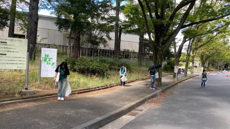 駒沢公園おそうじ画像