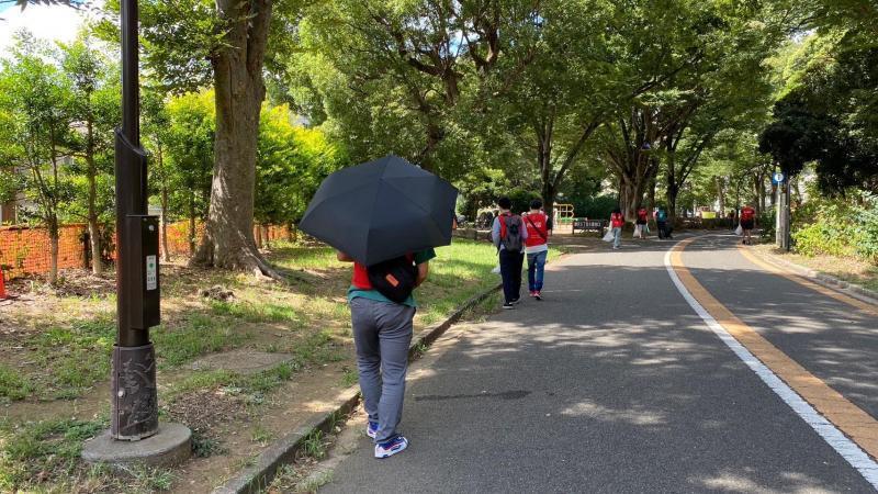 駒沢公園おそうじ画像