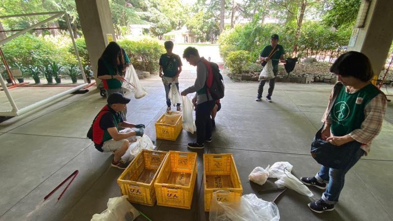 駒沢公園おそうじ画像