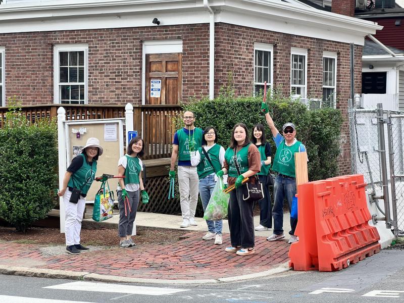 ボストンチーム　8月おそうじ画像