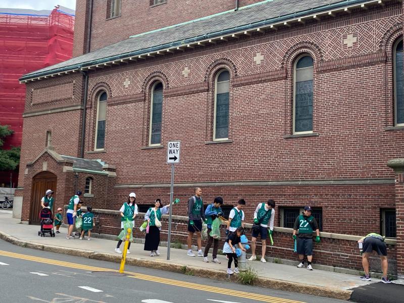 ボストンチーム　8月おそうじ画像