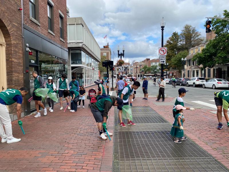 ボストンチーム　8月おそうじ画像