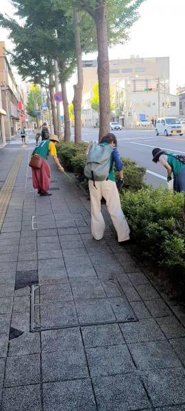 駅周辺まちなかおそうじ画像