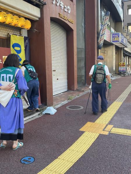 駅周辺まちなかおそうじ画像