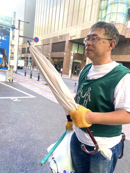 福岡天神　8月最後はニンジン拾ったよ☆朝そうじ画像