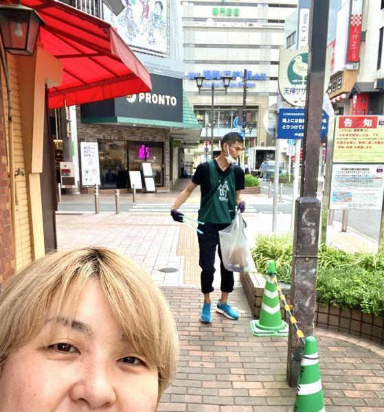 福岡天神　いよいよです☆朝そうじ画像