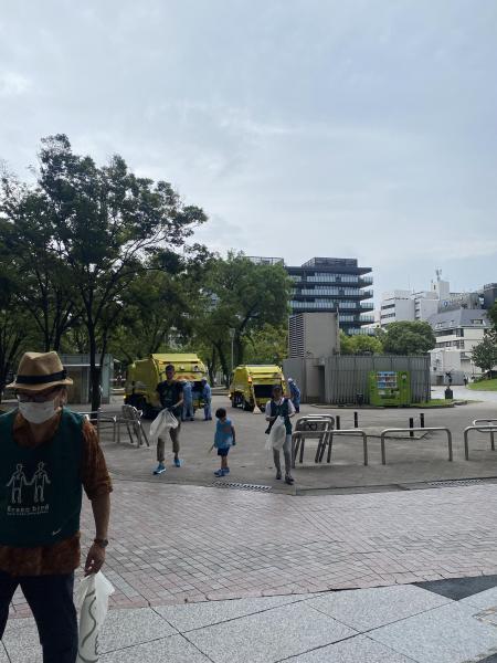 福岡天神　子どもも大人も頑張ったよ☆朝そうじ画像