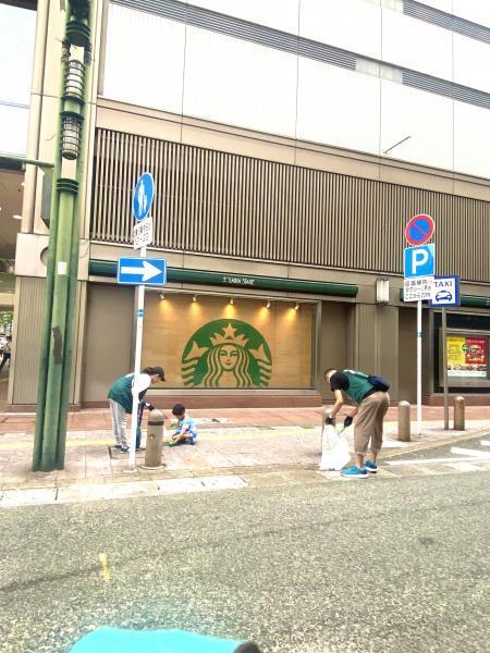 福岡天神　子どもも大人も頑張ったよ☆朝そうじ画像