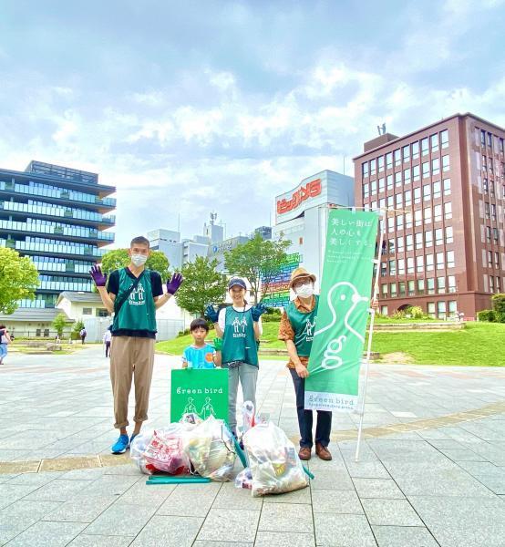 福岡天神　子どもも大人も頑張ったよ☆朝そうじ画像