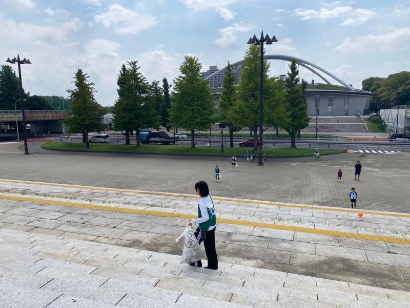 駒沢公園おそうじ画像