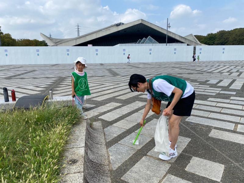 駒沢公園おそうじ画像