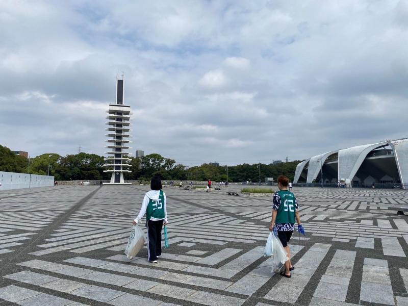 駒沢公園おそうじ画像