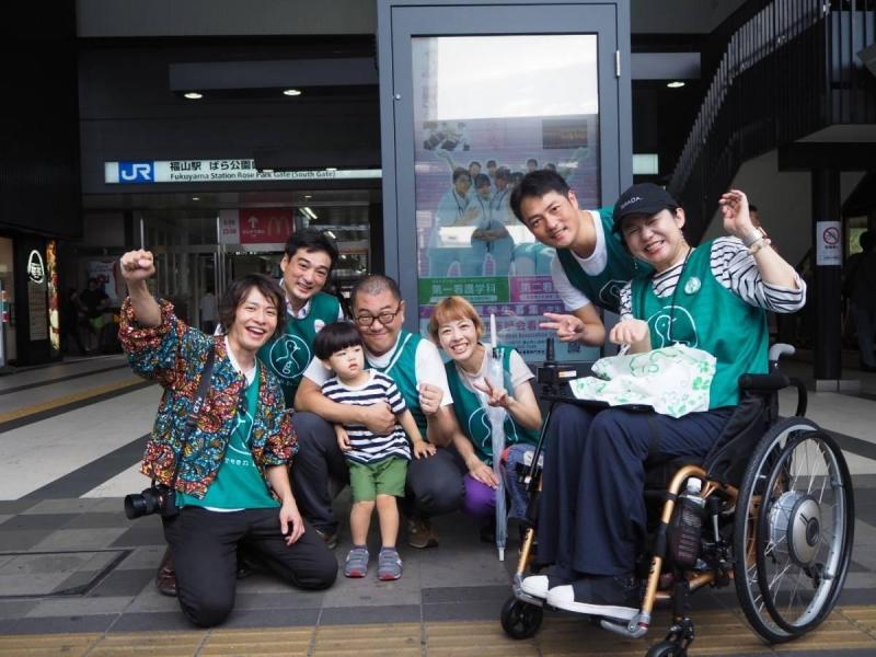 第１回　福山駅前そうじ画像