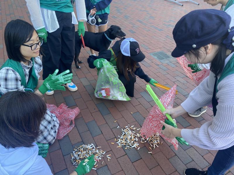 9月　FR2 コラボそうじ画像