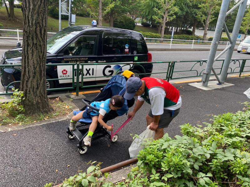 駒沢公園おそうじ画像