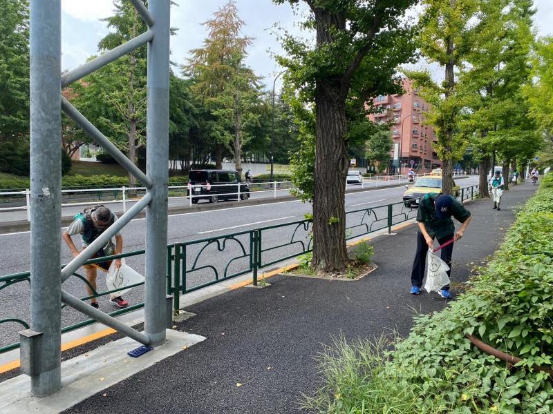 駒沢公園おそうじ画像