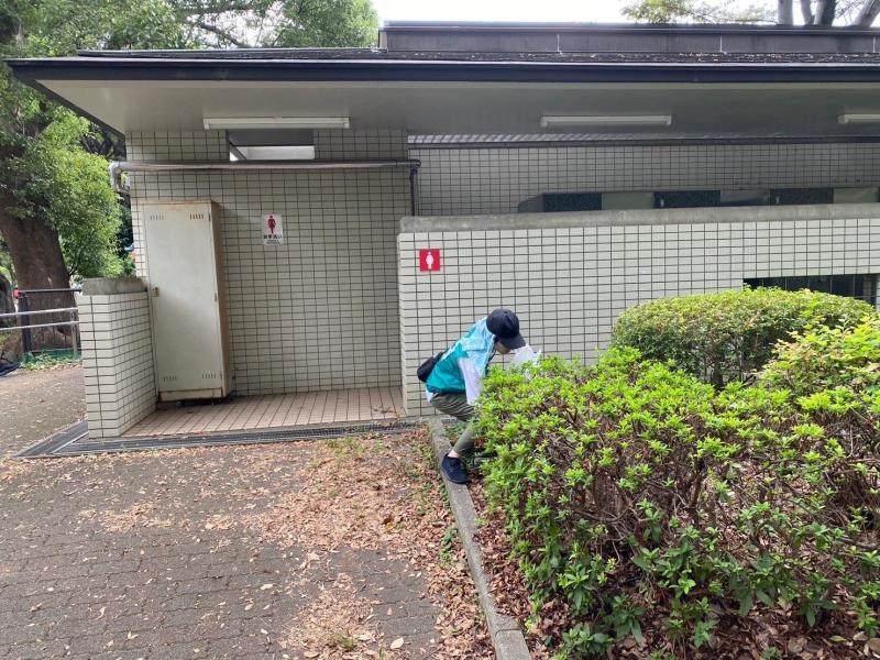 駒沢公園おそうじ画像