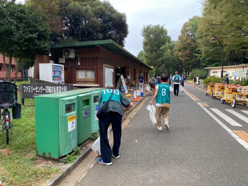 駒沢公園おそうじ画像