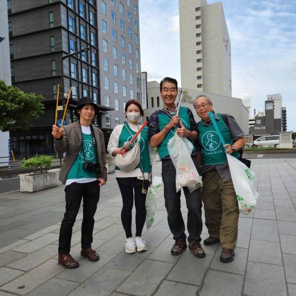 第2回　福山駅前そうじ画像