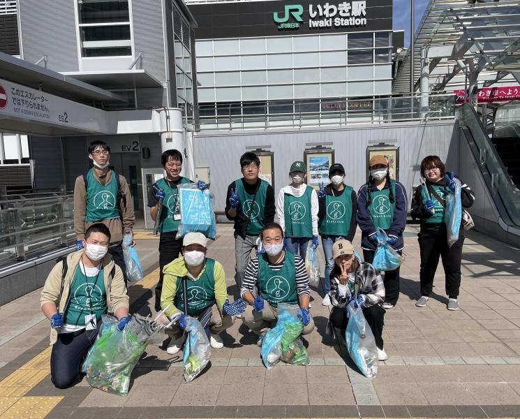 定例おそうじ＠いわき駅画像