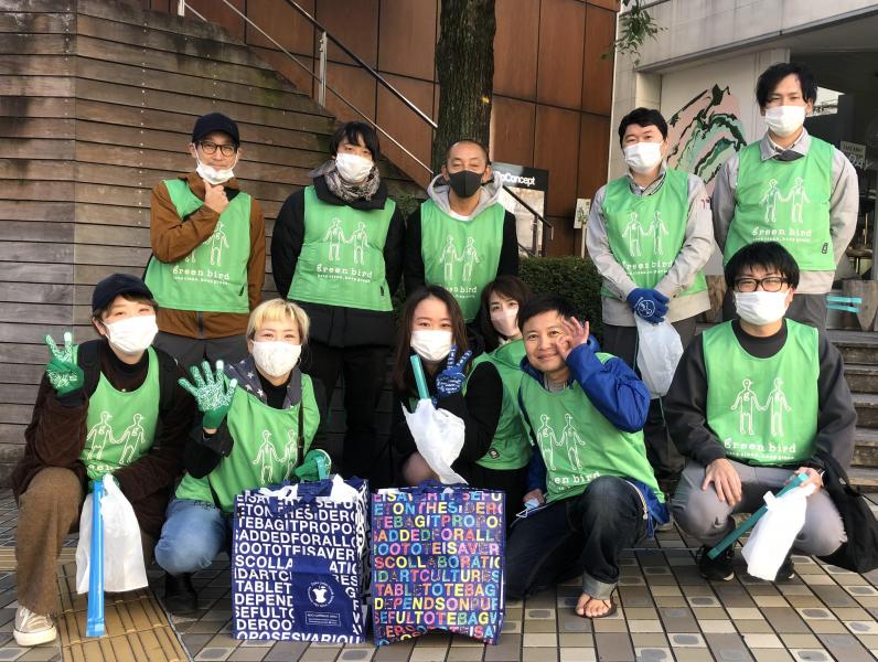 旧山手通り清掃画像