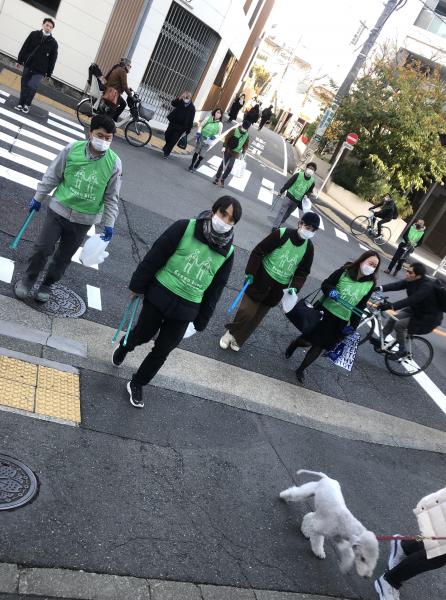 旧山手通り清掃画像