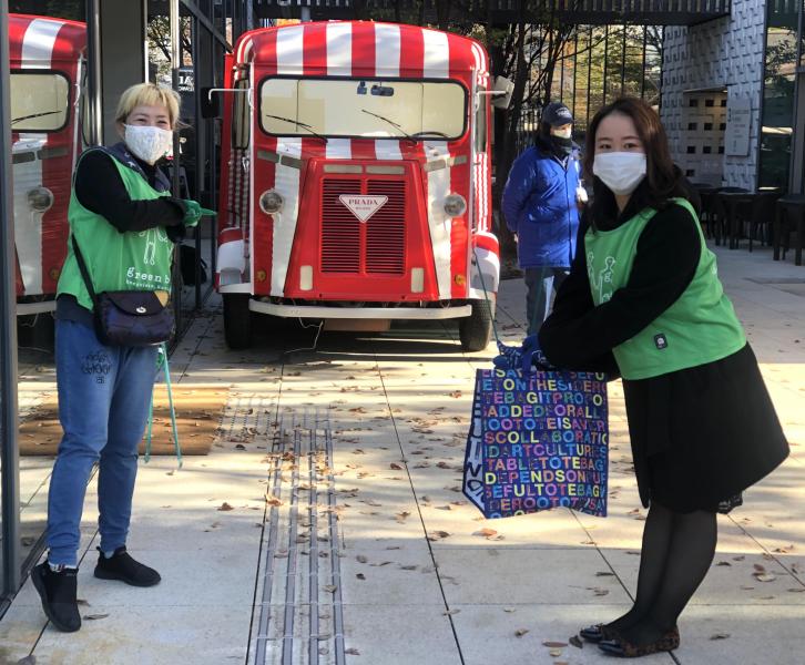 旧山手通り清掃画像