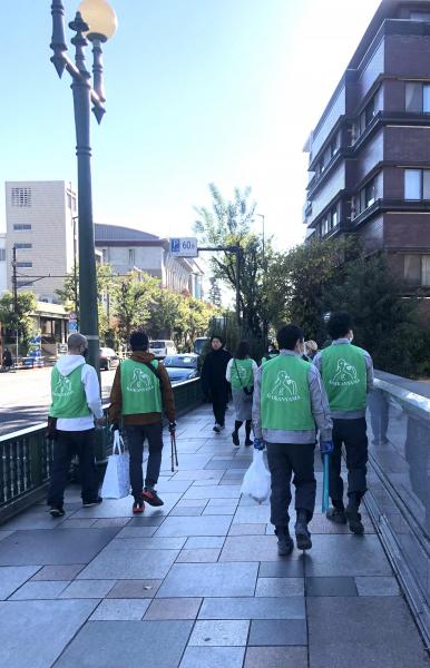 旧山手通り清掃画像