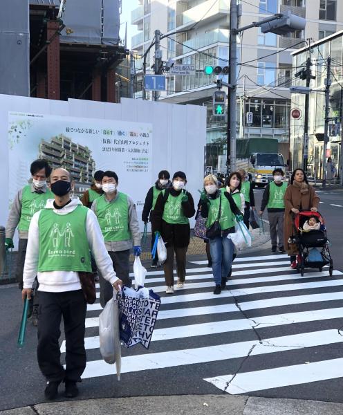 旧山手通り清掃画像