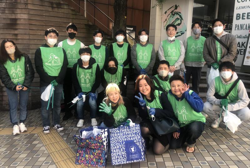 八幡通り清掃画像