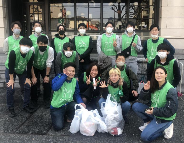 八幡通り清掃画像