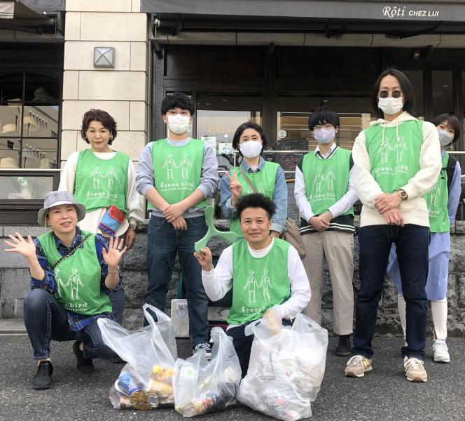 旧山手通り清掃画像