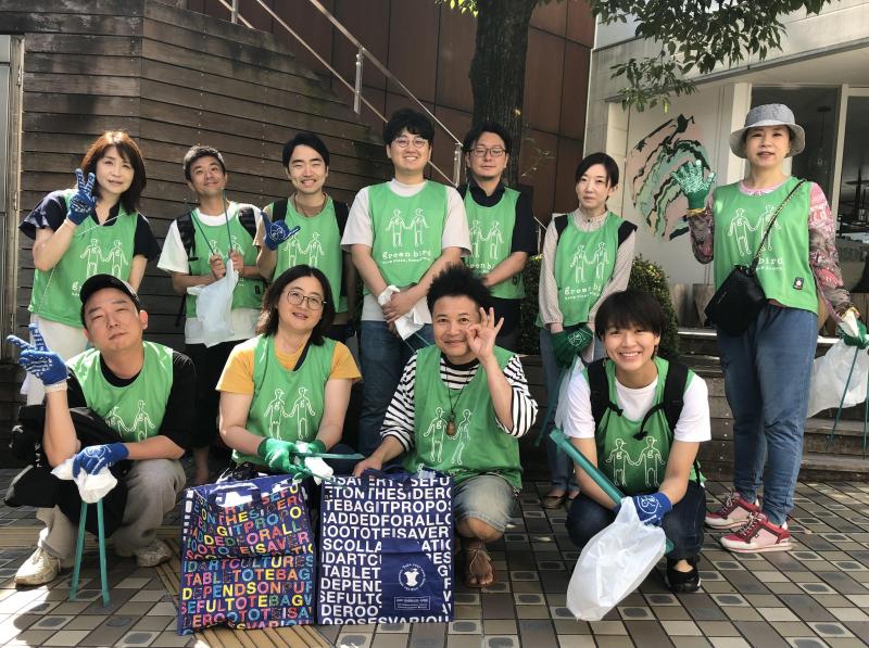 旧山手通り清掃画像