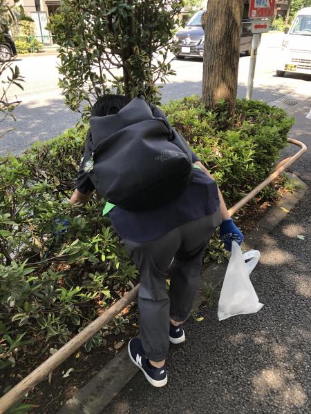 旧山手通り清掃画像