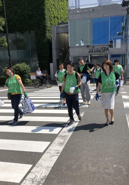 旧山手通り清掃画像