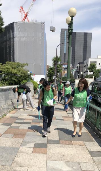 旧山手通り清掃画像