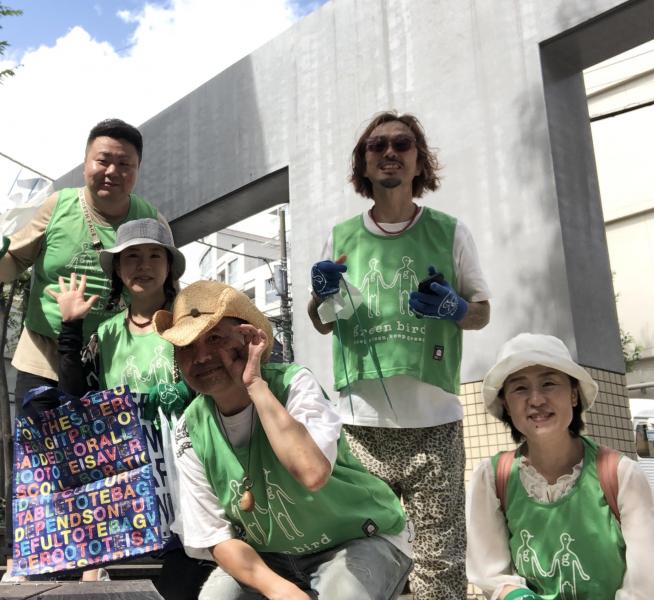 旧山手通り清掃画像