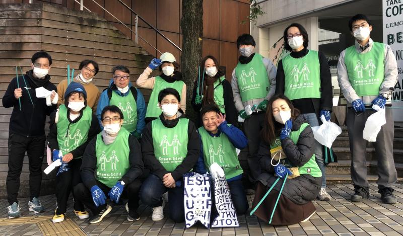 旧山手通り清掃画像