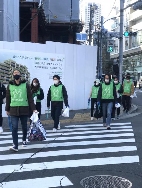 旧山手通り清掃画像