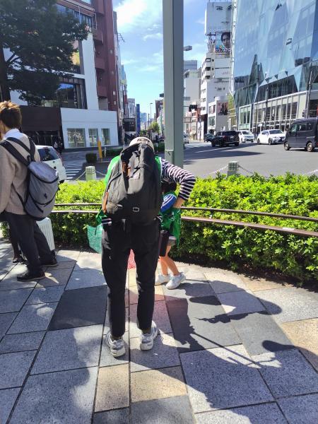 ラフォーレクリーンキーパーズｘグリーンバード原宿そうじ画像