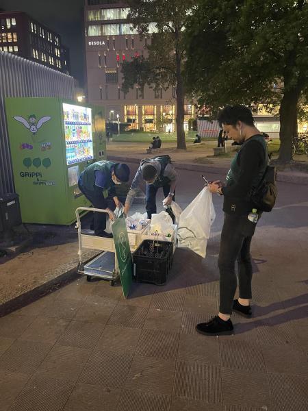 大量の傘！画像