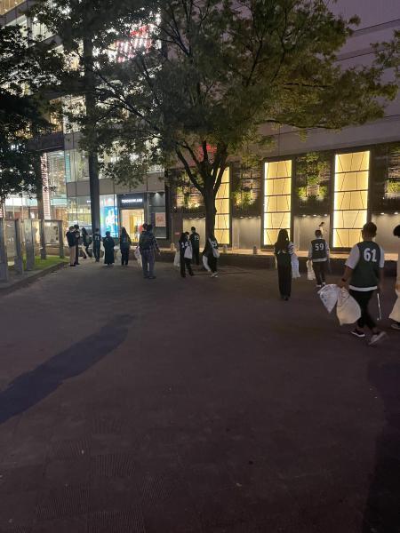 大量の傘！画像