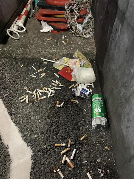 10/10夜そうじ画像