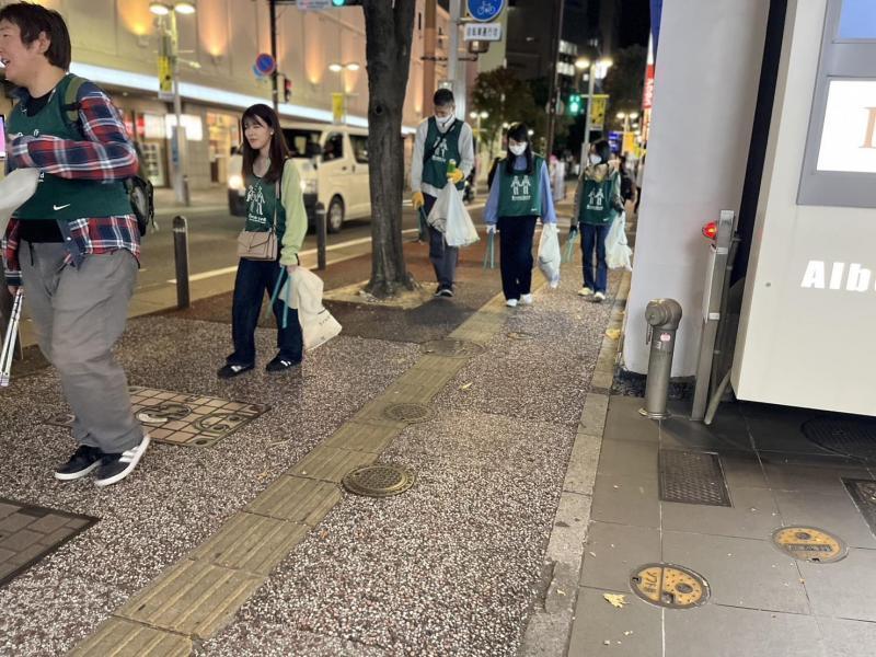 10/10夜そうじ画像