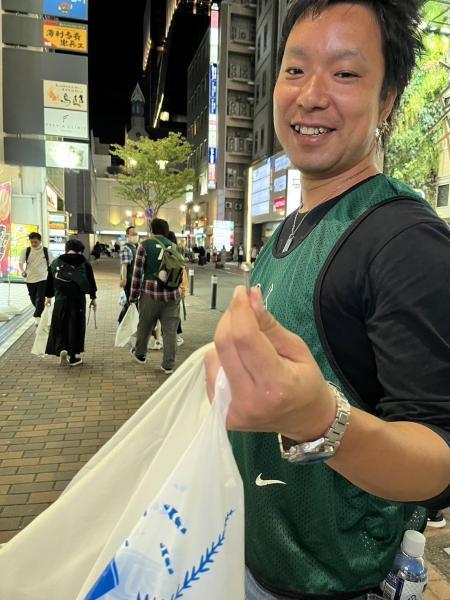 10/10夜そうじ画像