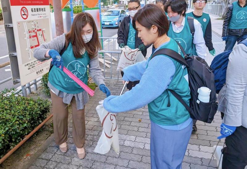 空気ひんやり名駅おそうじ！画像