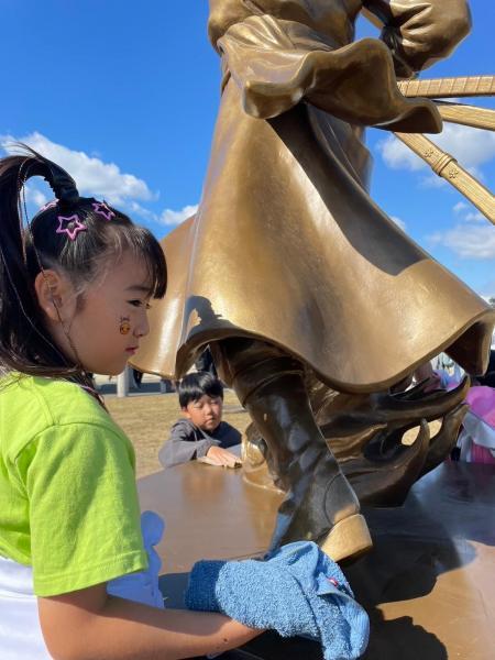 ハロウィン掃除！楽しかったね！画像