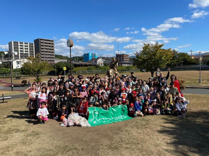 ハロウィン掃除！楽しかったね！画像